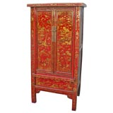 Shandong Cabinet with Golden Painting